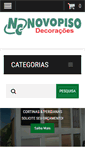 Mobile Screenshot of novopisonet.com.br